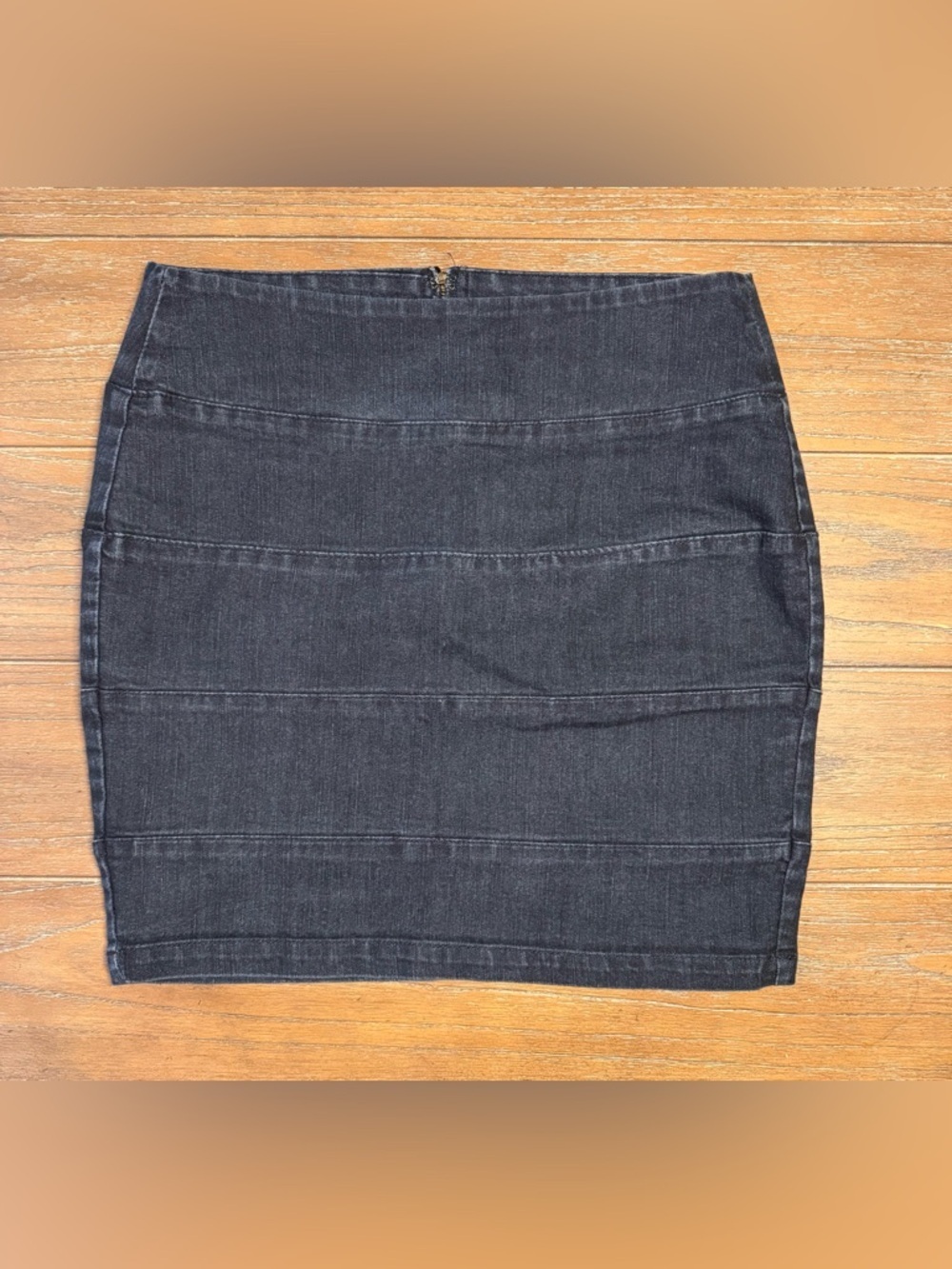 Roz & Ali Black Mini Skirt